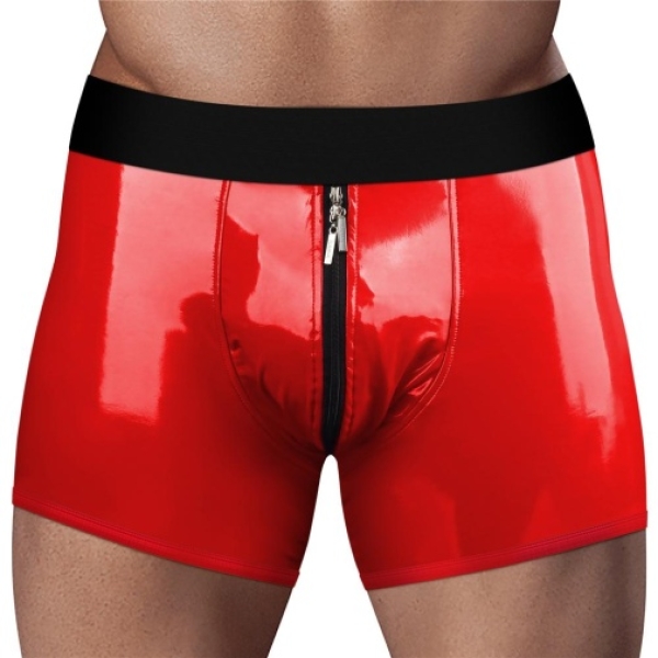 5 Sensational Reasons to Try the Chic Strap-On Shorts in Bold Red - M/L