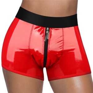 5 Sensational Reasons to Try the Chic Strap-On Shorts in Bold Red - M/L