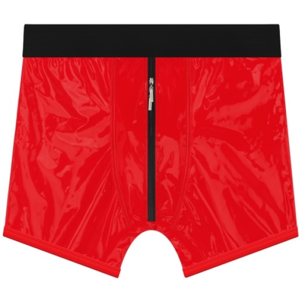 5 Sensational Reasons to Try the Chic Strap-On Shorts in Bold Red - M/L