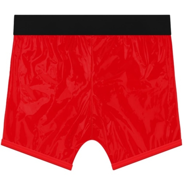 5 Sensational Reasons to Try the Chic Strap-On Shorts in Bold Red - M/L