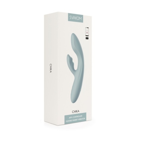 7 Mind-Blowing Features of the Chika APP Rabbit Vibrator in Turquoise Grey