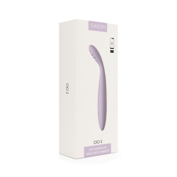 5 Reasons Cici 2 APP G-spot Vibrator in Pastel Lilac Will Wow You