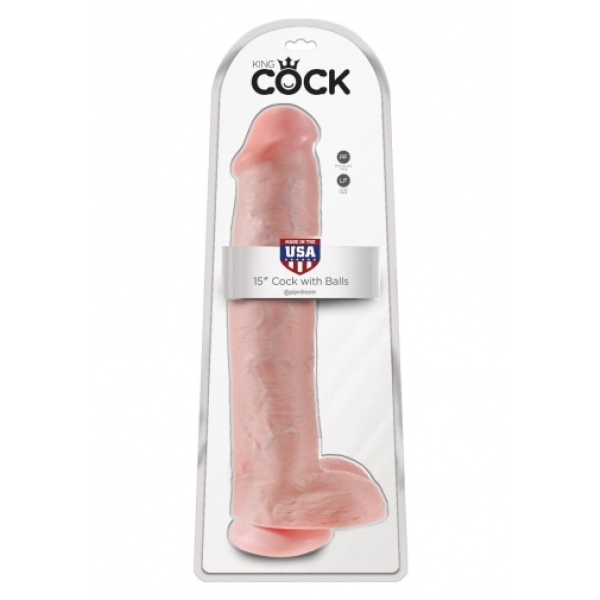 5 Sensational Reasons to Try the 15" Flesh Cock With Balls Tonight