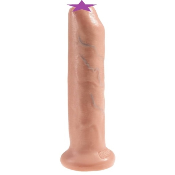 "7 Sensational Inches of Realistic Pleasure – Uncut Flesh Toy for Ultimate Thrills"