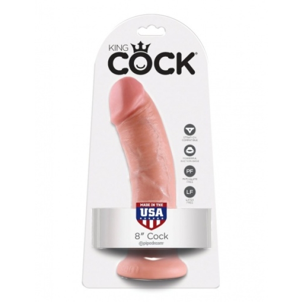 5 Sensational Reasons to Try the Realistic Cock 8" - Flesh Tonight