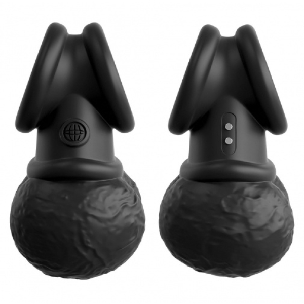 5 Intense Pleasure Secrets with Crown Jewels Vibro Balls - Black