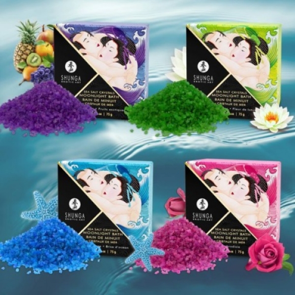 5 Sensational Ways Crystal Bath Salt Aphrodisia - 75g Ignites Passion Tonight