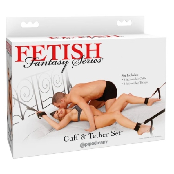 5 Sensational Reasons This Black Cuff & Tether Set Will Elevate Your Playtime