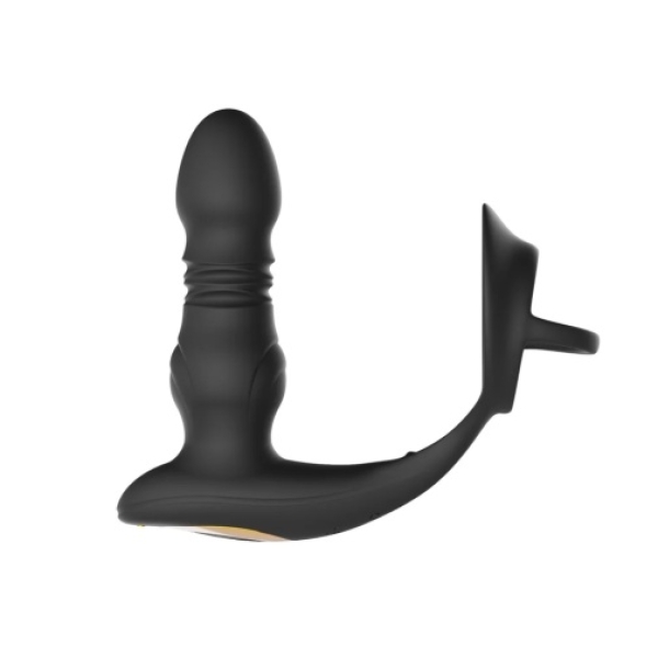 "7 Mind-Blowing Pleasures: Cyrus Thrusting Prostate Massager with App Control"