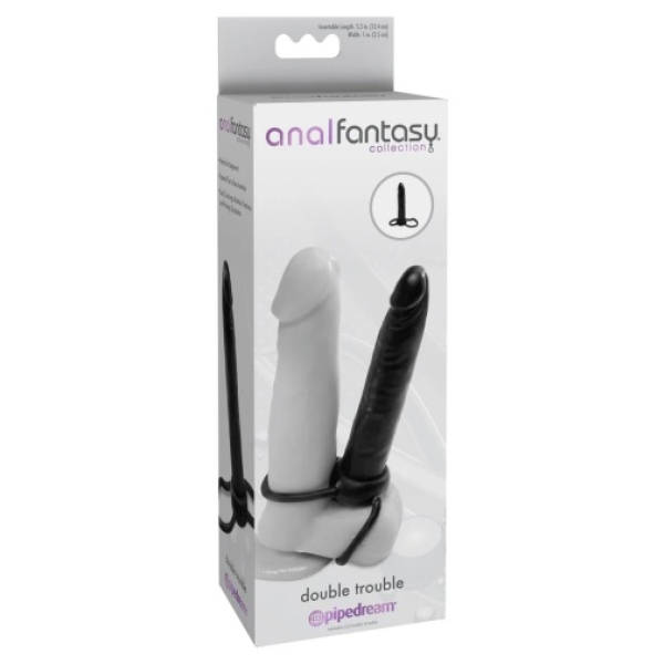 5 Sensational Reasons to Try the Double Trouble Strap-On in Black Tonight