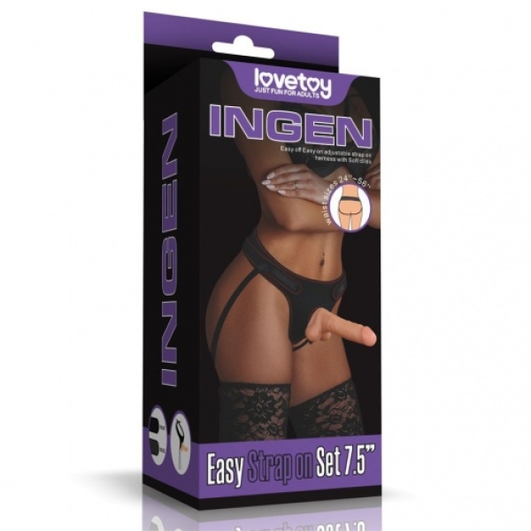 5 Sensational Reasons This 7.5" Strapon Set with Balls Will Spice Up Your Playtime