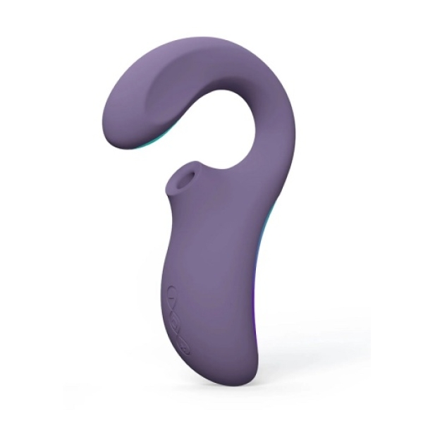 7 mind-blowing features of the Enigma Double Sonic APP Stimulator in seductive purple