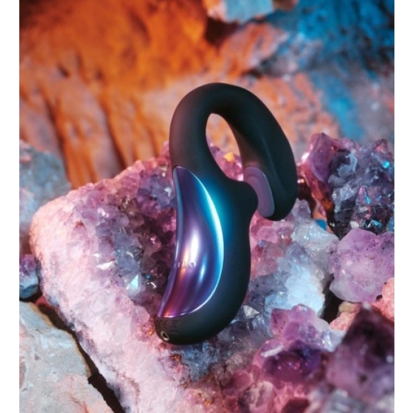 7 mind-blowing features of the Enigma Double Sonic APP Stimulator in seductive purple