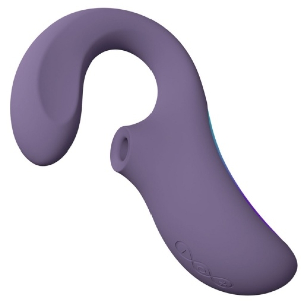 6 mind-blowing sensations with Enigma Wave Clitoral Stimulator in Cyber Purple
