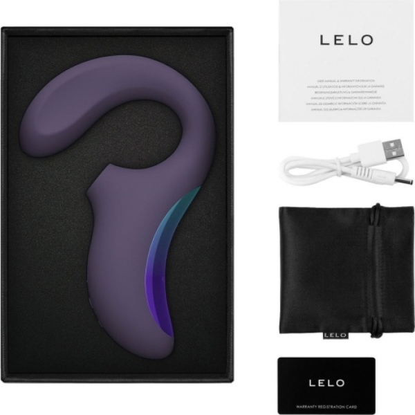 6 mind-blowing sensations with Enigma Wave Clitoral Stimulator in Cyber Purple