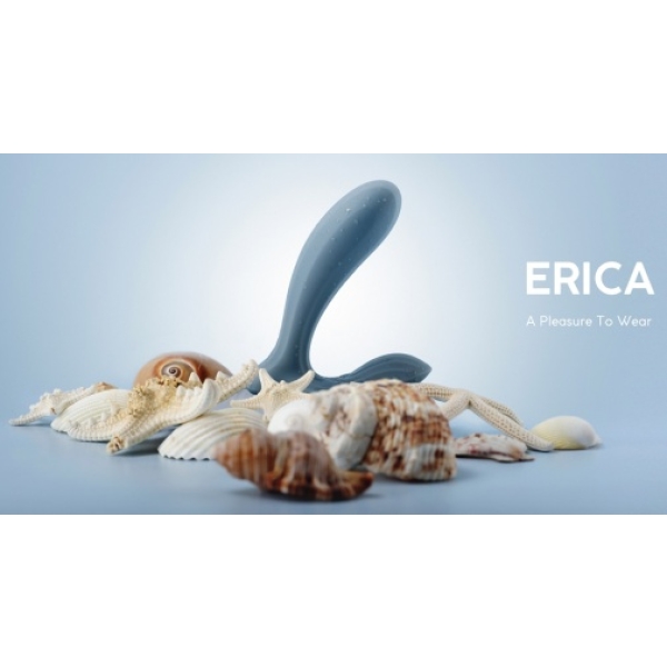 "7 Sensational Ways Erica's Dusty Blue Vibrator Elevates Your Pleasure Anywhere"