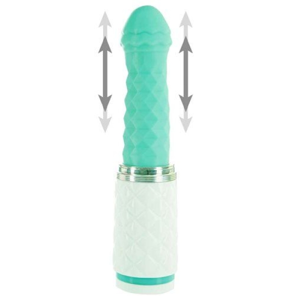5 mind-blowing reasons to try the Feisty Thrusting Vibrator in Teal today!