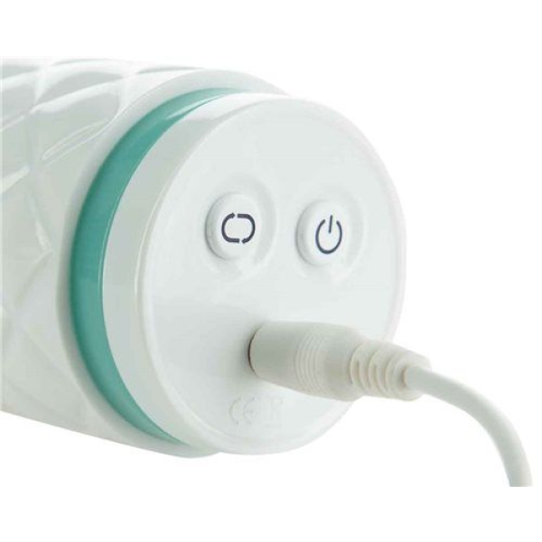 5 mind-blowing reasons to try the Feisty Thrusting Vibrator in Teal today!