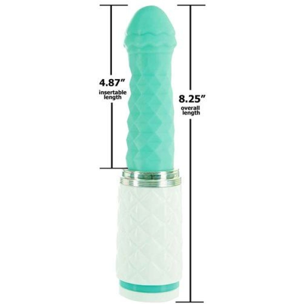 5 mind-blowing reasons to try the Feisty Thrusting Vibrator in Teal today!
