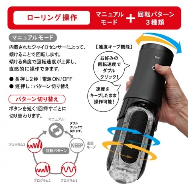7 mind-blowing sensations with Flip Zero's dual rotation & vibration tech