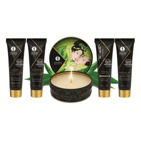 5 Sensual Pleasures in Geisha's Secrets Green Tea Set for Ultimate Intimacy
