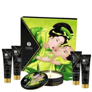 5 Sensual Pleasures in Geisha's Secrets Green Tea Set for Ultimate Intimacy