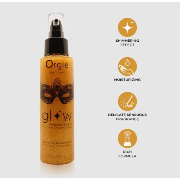 5 Sensual Ways Glow Shimmering Body Oil Enhances Intimate Moments (110ml)