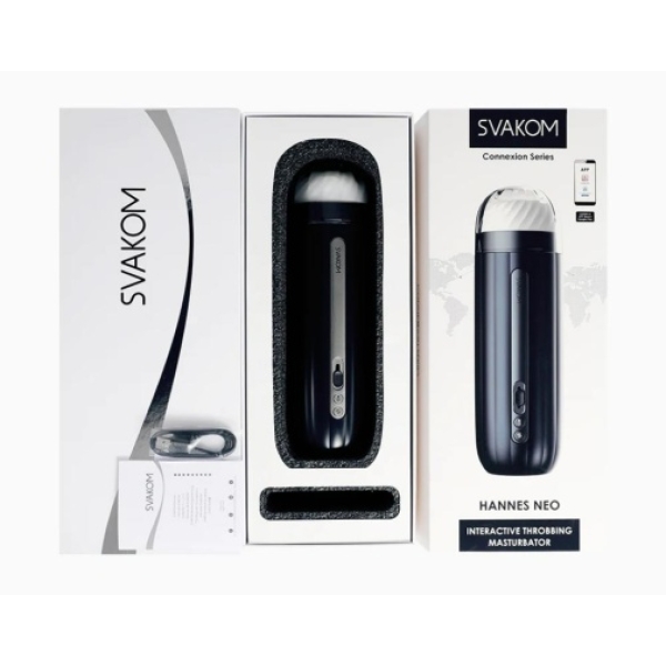 5 Mind-Blowing Features of Hannes Neo Interactive Throbbing Masturbator - Dark Blue
