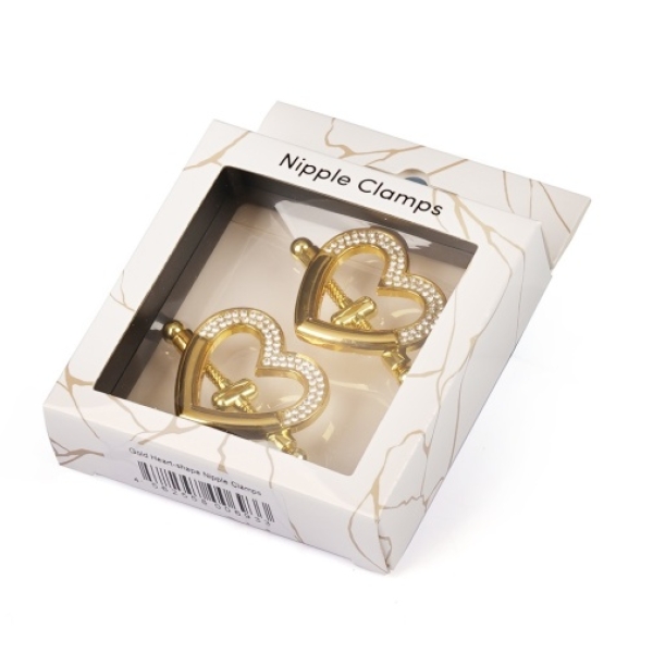 5 Sensational Reasons to Try Gold Heart-Shaped Nipple Clamps for Electrifying Pleasure