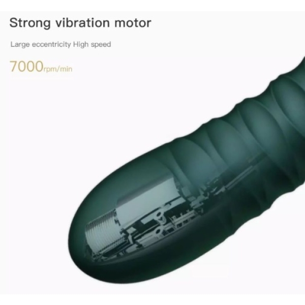 7 mind-blowing thrills: King APP's velvet purple thrusting vibrator for next-level pleasure