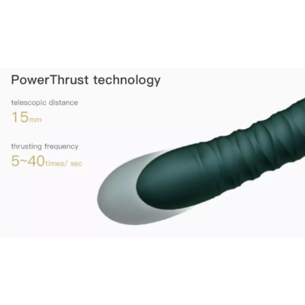 7 mind-blowing thrills: King APP's velvet purple thrusting vibrator for next-level pleasure
