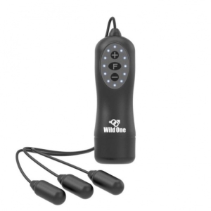 5 Intense Pleasures Await with Kuro Rotor R Trio Nano - Black
