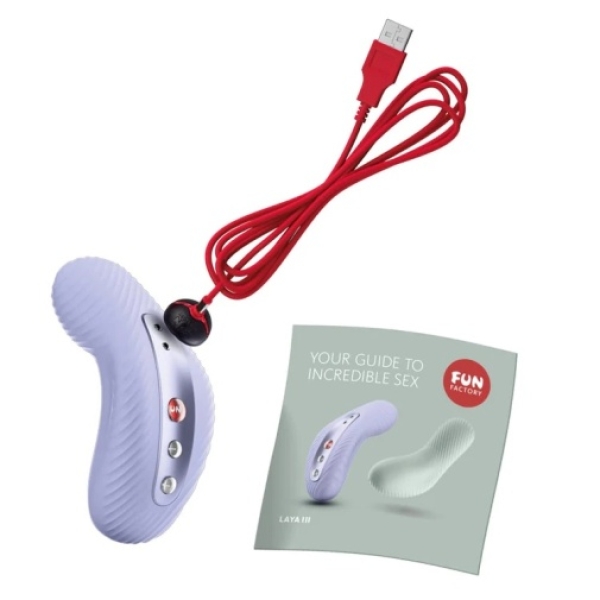 5 mind-blowing features of the Laya III Massager in dreamy violet