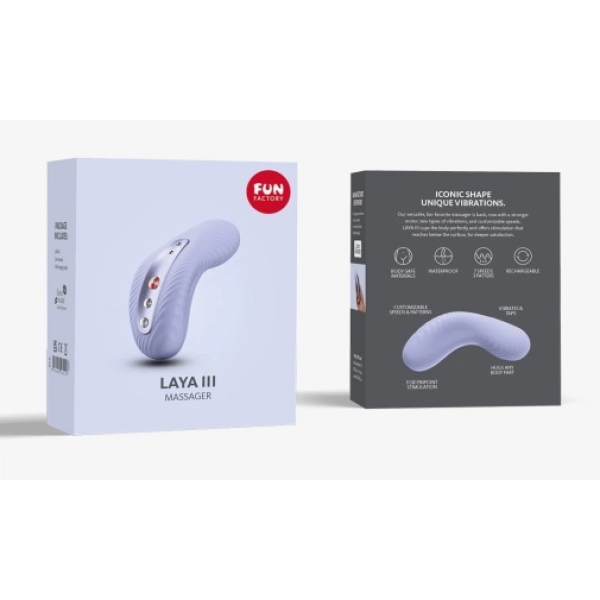 5 mind-blowing features of the Laya III Massager in dreamy violet