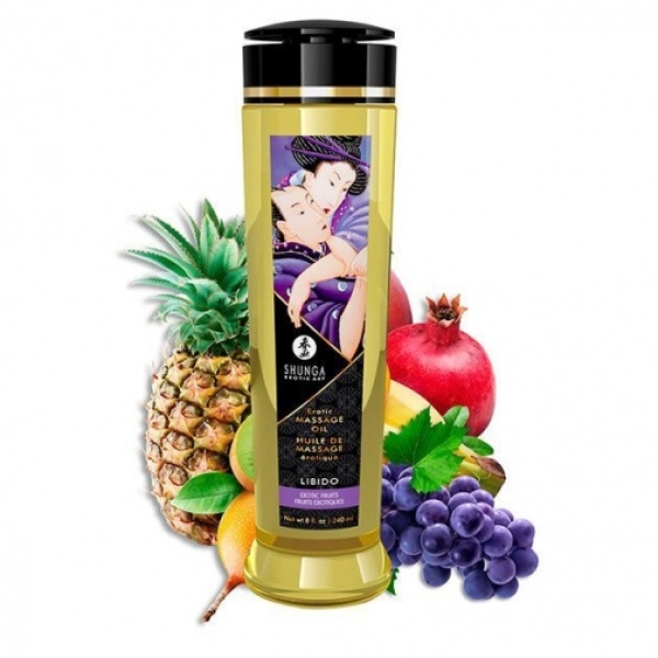 5 Exotic Fruit Sensations to Ignite Passion with Libido Massage Oil 240ml