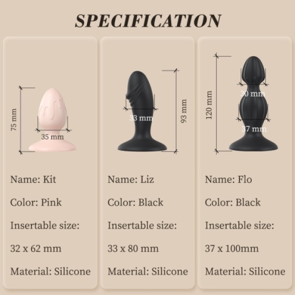 5 Pleasure Points You’ll Love About the Liz Silicone Anal Plug in Black