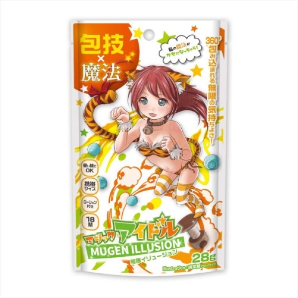 7 mind-blowing sensations with Magic Idol Mugen Illusion Stroker for ultimate pleasure