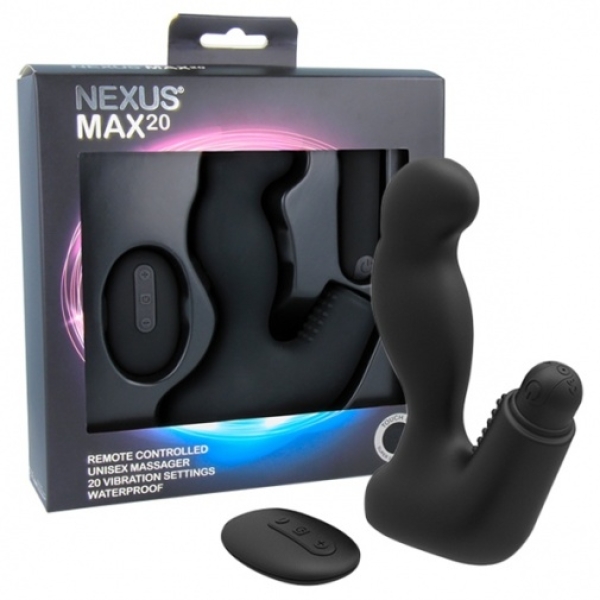 5 Mind-Blowing Features of the Max 20 Unisex Massager in Sleek Black