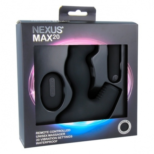 5 Mind-Blowing Features of the Max 20 Unisex Massager in Sleek Black