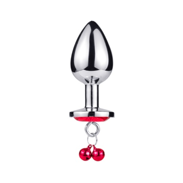 5 Sensational Reasons to Try the Metal Heart Plug w Bells in Bold Red