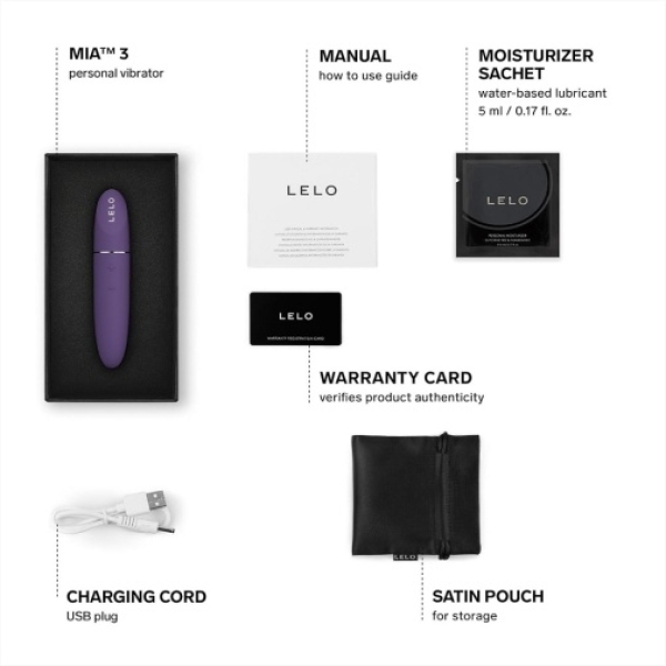 7 Sensational Features of the Mia 3 Mini Vibrator in Violet Dusk
