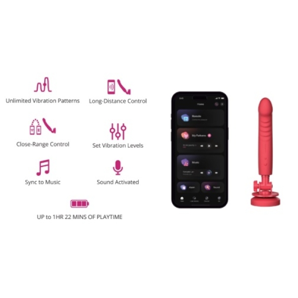 5 Sensational Ways the Mission 2 APP Vibro Dildo - Red Elevates Solo & Partner Play