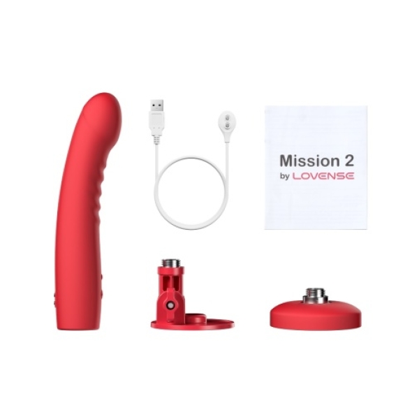5 Sensational Ways the Mission 2 APP Vibro Dildo - Red Elevates Solo & Partner Play