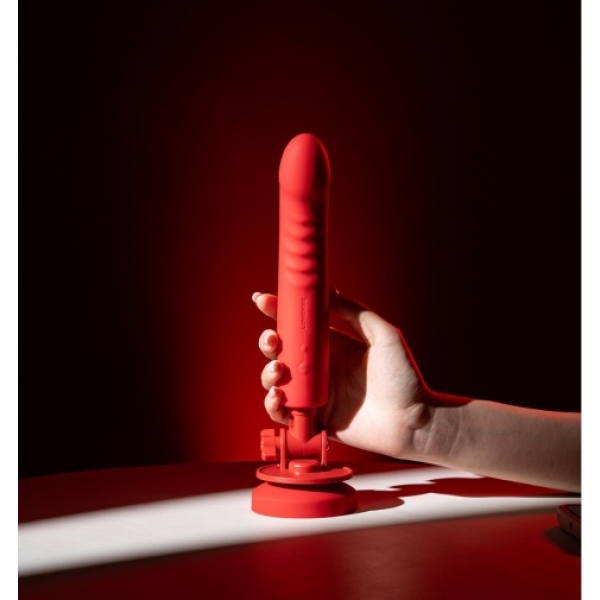 5 Sensational Ways the Mission 2 APP Vibro Dildo - Red Elevates Solo & Partner Play