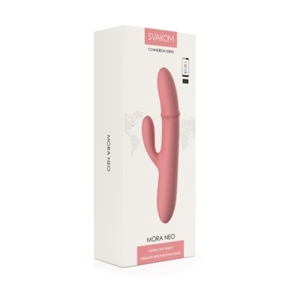 5 Mind-Blowing Features of the Mora Neo Interactive Rabbit Vibrator in Peach Pink