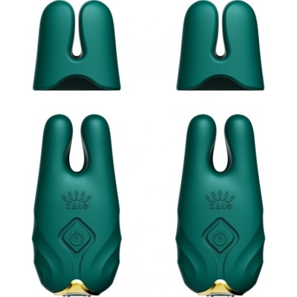 5 Sensational Ways Nave APP Vibro Nipple Clamps Elevate Pleasure in Turquoise Green
