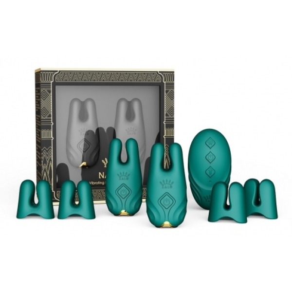 5 Sensational Ways Nave APP Vibro Nipple Clamps Elevate Pleasure in Turquoise Green