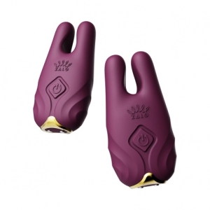 5 Sensational Ways Nave APP Vibro Nipple Clamps in Velvet Purple Elevate Pleasure