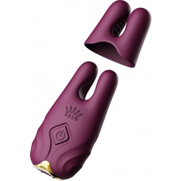 5 Sensational Ways Nave APP Vibro Nipple Clamps in Velvet Purple Elevate Pleasure