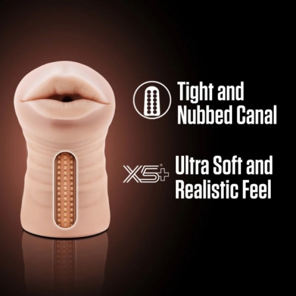 7 Mind-Blowing Pleasure Modes in Nicole Vibro Stroker - Beige for Ultimate Satisfaction